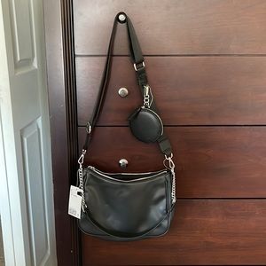 NWT H&M hand bag with multiple straps and coin purse!